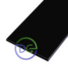 PLACA BOND NEGRU 9005