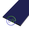 PLACA BOND ALBASTRU RAL 5022