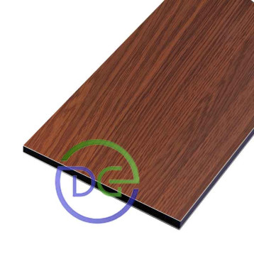 ALUBOND IMITATIE LEMN NUC INCHIS