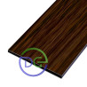 ALUCOBOND IMITATIE LEMN STEJAR AURIU