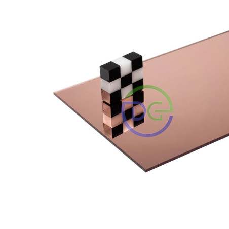 OGLINDA ACRILICA ROSE GOLD