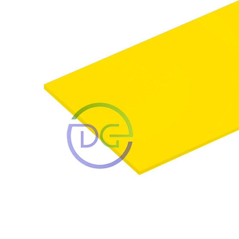 PLACA PLASTIC HIPS GALBEN