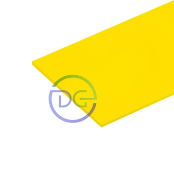 PLACA PLASTIC HIPS GALBEN