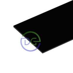 PLACA PLASTIC HIPS NEGRU