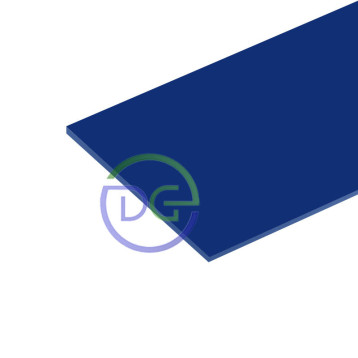 PLACA PLASTIC HIPS ALBASTRU