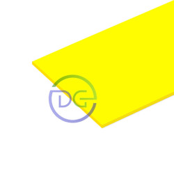 PLACA PLASTIC HIPS GALBEN NEON