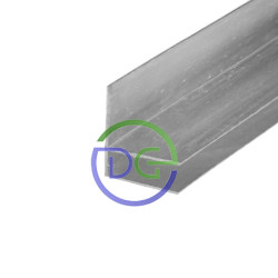 PROFIL F ALUMINIU 90° PENTRU POLICARBONAT