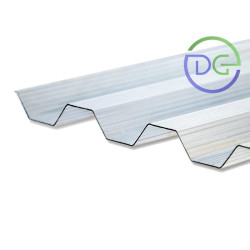 POLICARBONAT COMPACT TRAPEZ TRANSPARENT